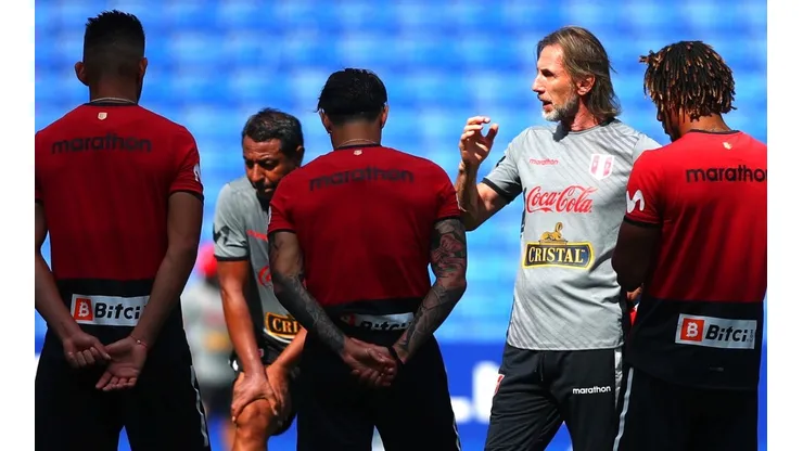 Ricardo Gareca definió el 11 que empleará ante Nueva Zelanda. (Foto: Twitter Selección Peruana)