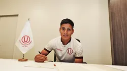 Jorge Murrugarra renovó su vínculo con Universitario hasta el final del Torneo Clausura 2022. Foto: Universitario