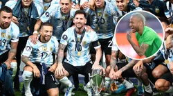 ¿Neymar se burló del título de Argentina? (Foto: Getty Images)