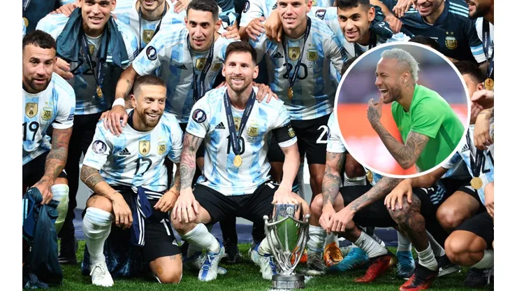 ¿Neymar se burló del título de Argentina? (Foto: Getty Images)