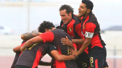 FBC Melgar celebrando un gol durante la Liga 1. (Foto: Liga de Fútbol Profesional)