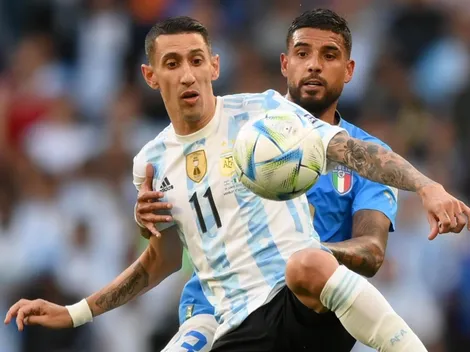 ¡Una obra de arte! Ángel Di María está en llamas y hace delirar a Argentina