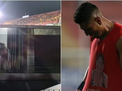 Acusan a Paolo Hurtado de romper un computador tras su loca celebración