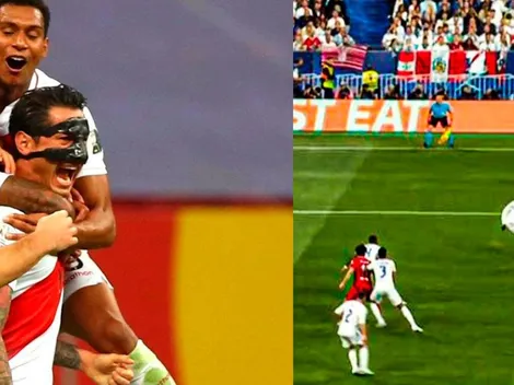 Bandera peruana se lució en la final de la Champions entre Real Madrid vs. Liverpool