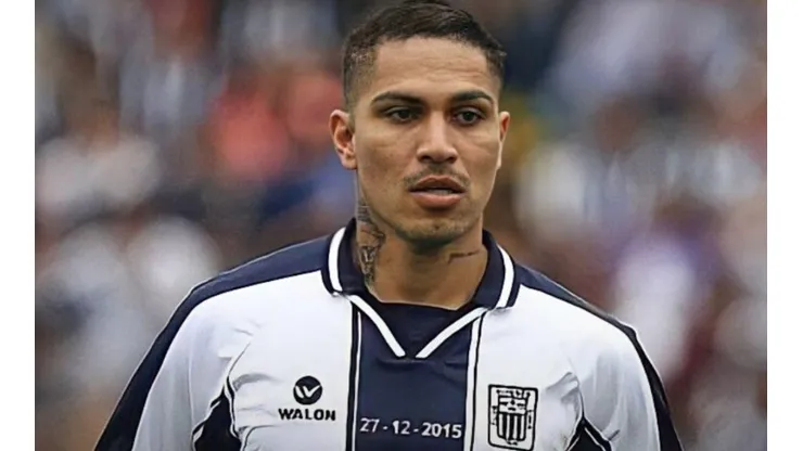 Guerrero jugando por Alianza Lima