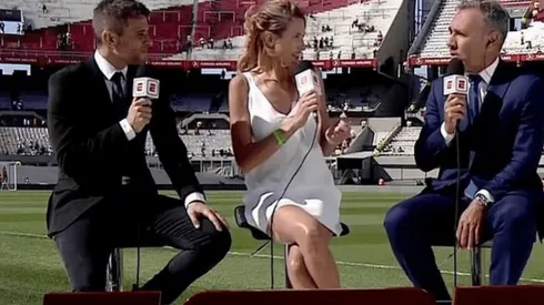 Alina Moine avisó que River quería hacer muchos goles