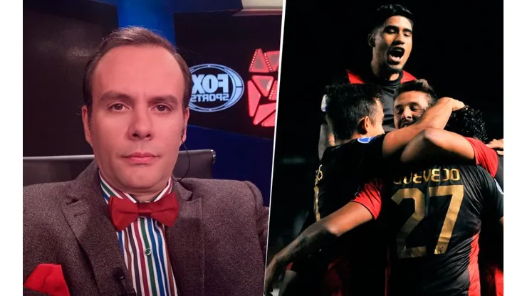 Periodista argentino criticó lo mostrado por Racing, pero elogió a FBC Melgar por su clasificación. Foto: Difusión-Twitter