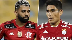 Flamengo vs. Sporting Cristal por la Copa Libertadores (Fotos: Getty).