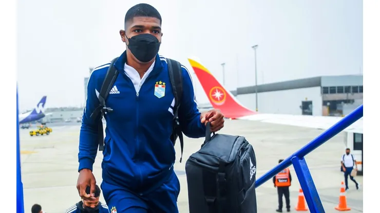 Sporting Cristal ante Flamengo por la Copa Libertadores. (Foto: Twitter Sporting Cristal)