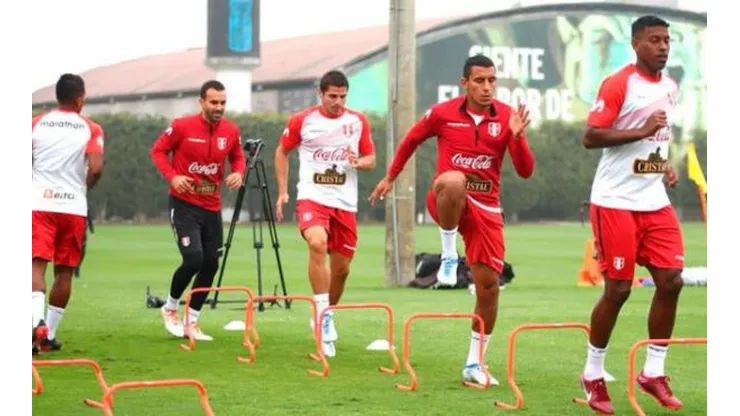 Los seleccionados se preparan en La Videna
