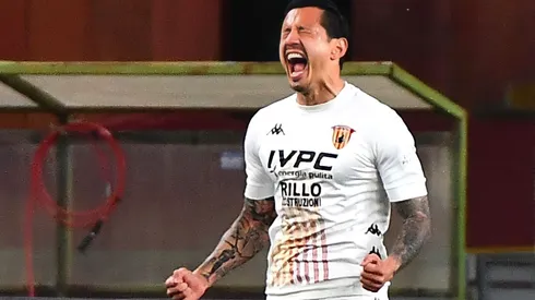 Gianluca Lapadula, delantero del Benevento. (Foto: Getty Images)
