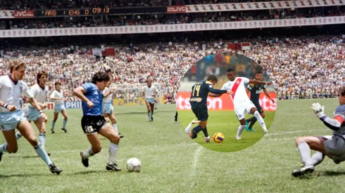 VIDEO │ Comparan el gol de Cristian Benavente con el de Diego Armando Maradona a Inglaterra