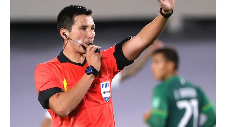 Kevin Ortega, árbitro peruano. (Foto: Getty Images)
