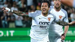 Gianluca Lapadula, delantero del Benevento. (Foto: Getty Images)