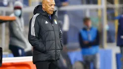 El técnico del cuadro 'rimense' señaló en conferencia de prensa que le robaron al menos 5 puntos. Foto: Líbero