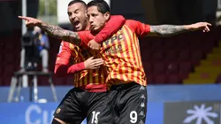 Benevento acaricia la final de los play-offs de ascenso de la Serie B gracias a Gianluca Lapadula. Foto: Getty