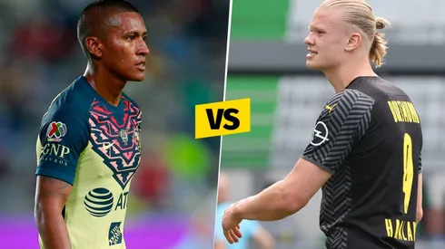 Pedro Aquino ante Erling Haaland. (Foto: Getty Images)