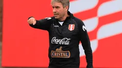 Nestor Bonillo y el comando técnico de Ricardo Gareca se encuentra enfocado en el repechaje. Foto: FPF