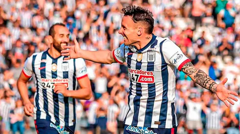 Pablo Lavandeira y su buen momento con Alianza Lima en la temporada 2022 de la Liga 1 .Foto: Alianza Lima