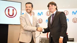 Universitario y Movistar Deportes anunciaron su nuevo canal de Televisión. Foto: Universitario