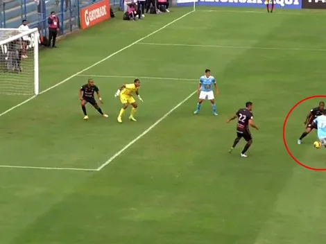 La definición de Gonzales para el 1-0 de Cristal ante Ayacucho