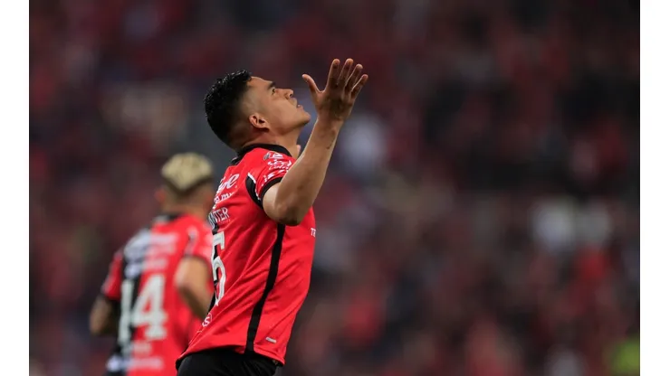 Anderson Santa María se pierde el duelo ante Chivas por los cuartos de final de la Liga MX. Foto: Getty