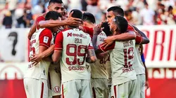 Universitario de Deportes en el último cotejo ante Alianza Atlético. (Foto: Twitter Universitario)