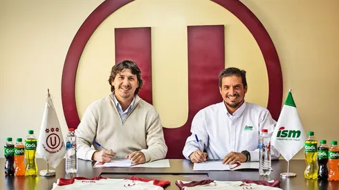 Universitario anunció nueva alianza estratégica para auspiciar al primer equipo y a su categoría femenina. Foto: Universitario