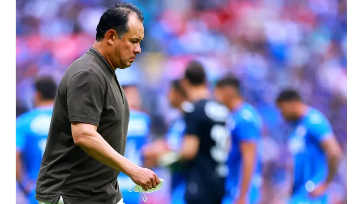 Juan Reynoso, entrenador de Cruz Azul. (Foto: Getty Images)