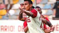 Alex Valera, delantero de Universitario de Deportes. (Foto: Twitter Universitario de Deportes)