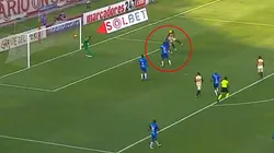 Gol de Alex Valera para Universitario. (Foto: Captura de pantalla)