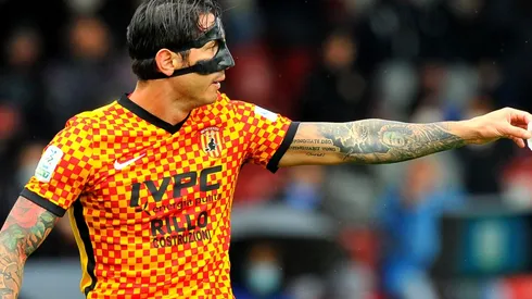 Gianluca Lapadula, delantero del Benevento. (Foto: Getty Images)