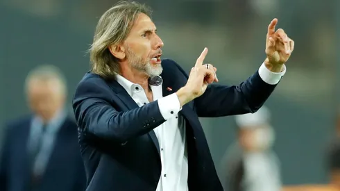 Ricardo Gareca estará en la tribuna del duelo entre Arabia Saudita y Australia. Foto: Getty
