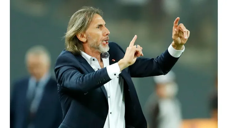Ricardo Gareca estará en la tribuna del duelo entre Arabia Saudita y Australia. Foto: Getty