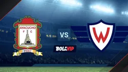 Ayacucho vs. Jorge Wilstermann por la Copa Sudamericana.