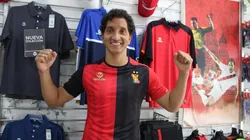 Jean Pierre Archimbaud autor de un triunfo histórico para FBC Melgar en Montevideo. Foto: WalonSports