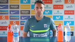 Pablo Lavandeira confía en hacer un buen partido para sacar los tres puntos ante Colo Colo. Foto: Alianza Lima