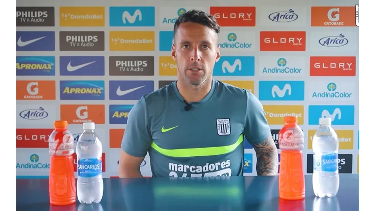 Pablo Lavandeira confía en hacer un buen partido para sacar los tres puntos ante Colo Colo. Foto: Alianza Lima
