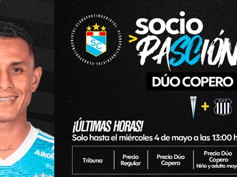 Sporting Cristal presentó el 'duo copero' para la Conmebol Libertadores