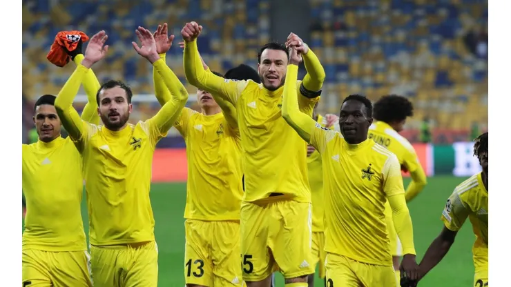 Sheriff Tiraspol se consagró campeón de la Liga de Moldavia con Gustavo Dulanto de titular. Foto: Getty