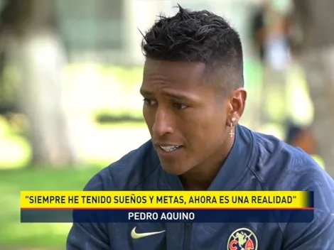 Pedro Aquino confesó que nunca pensó que el América se fijaría en él