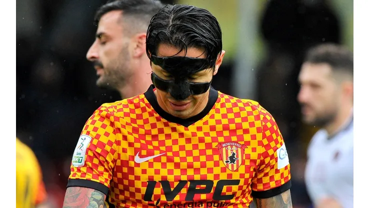 Gianluca Lapadula, delantero del Benevento. (Foto: Getty Images)