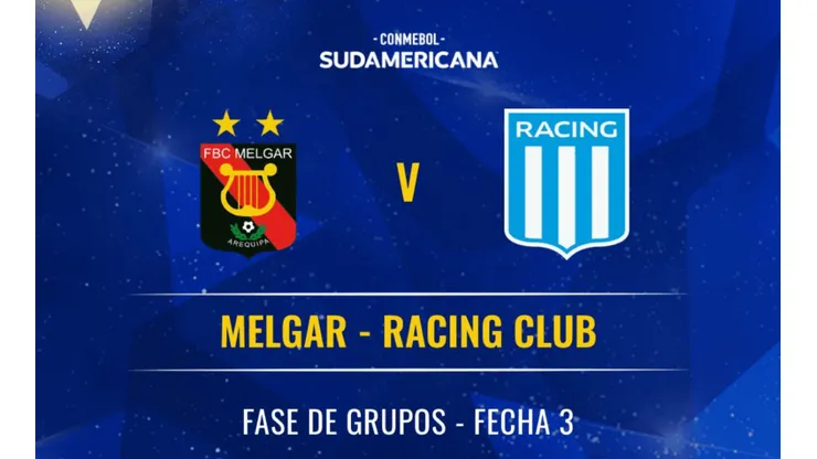 ¿Se cancela el partido entre FBC Melgar y Racing Club de Argentina por COVID-19?