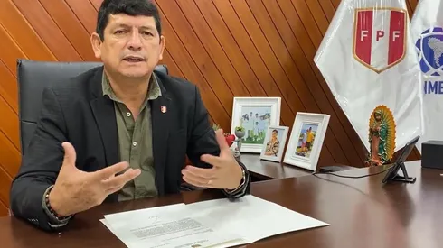 El presidente de la FPF asegura que el Mundial Sub-17 dejará infraestructura deportiva al Perú. Foto: FPF