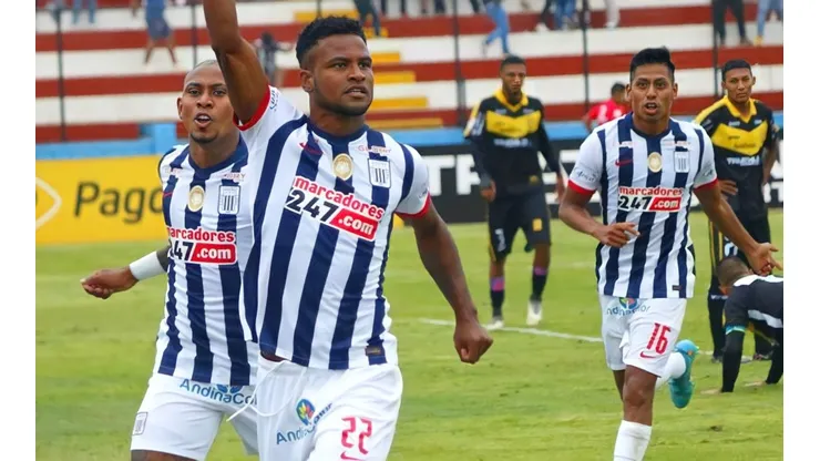 Aldair Rodríguez, delantero de Alianza Lima. (Foto: Twitter Alianza Lima)