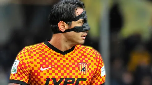 Gianluca Lapadula, delantero del Benevento. (Foto: Getty Images)