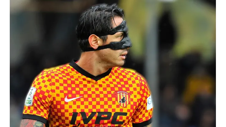 Gianluca Lapadula, delantero del Benevento. (Foto: Getty Images)