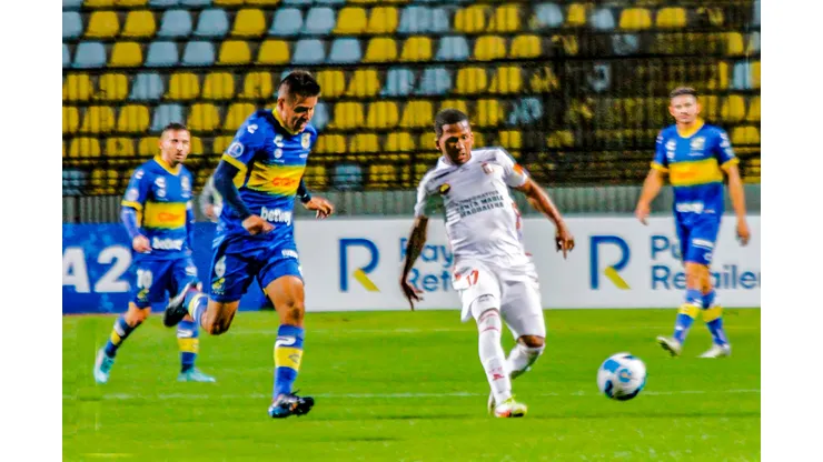 Ayacucho FC cayó 2-1 ante Everton en tierras chilenas por la Conmebol Sudamericana. Foto: GOLPERU