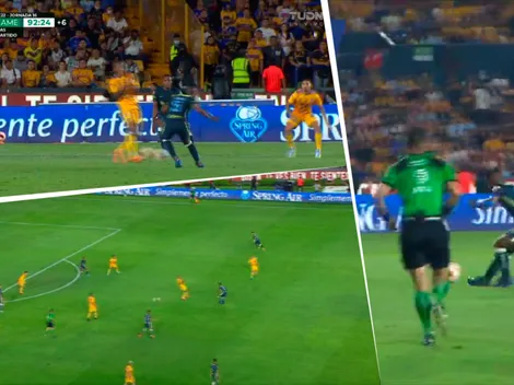 La magistral asistencia de Pedro Aquino para la victoria del América por 2-0 a Tigres