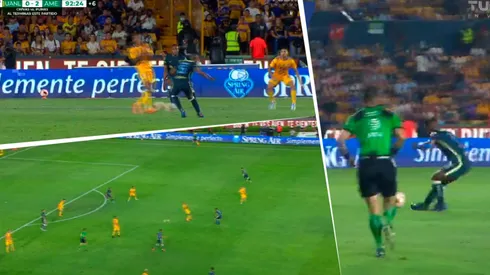 La magistral asistencia de Pedro Aquino para la victoria del América por 2-0 a Tigres